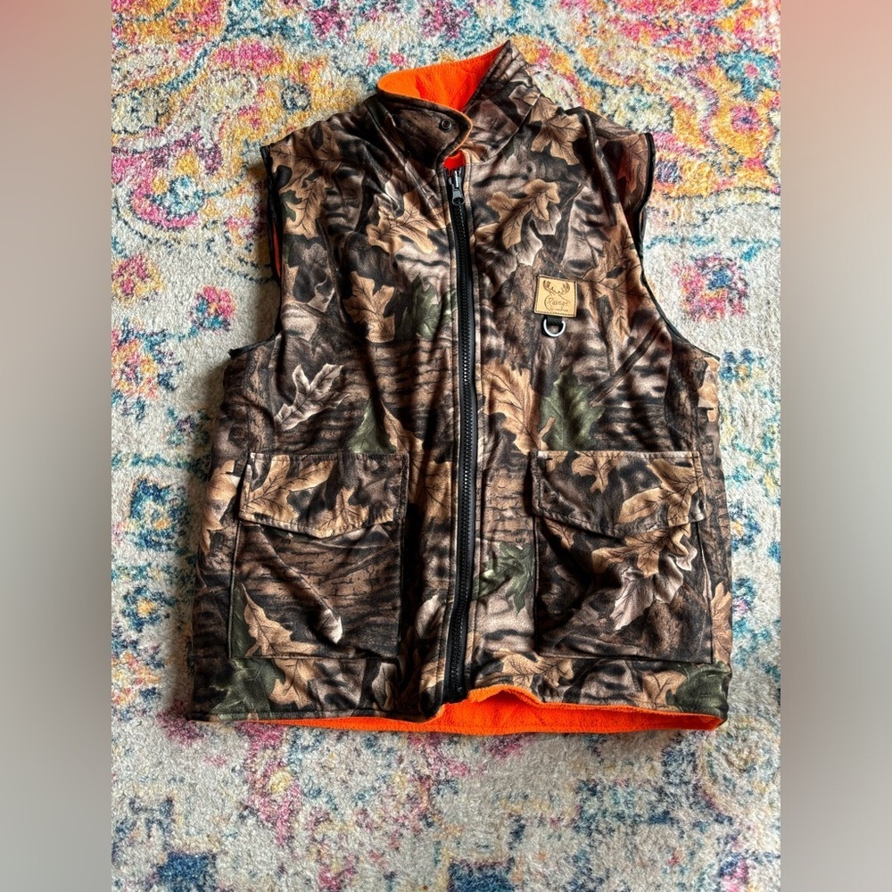Hi Tong Camo Vest Mens Large